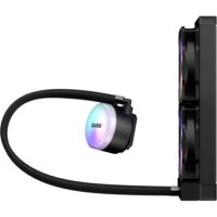 SAMA SL240 240mm RGB  PWM & FDB Fans Liquid Cooler - Black - Image 7