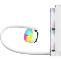 SAMA SL240 240mm RGB  PWM & FDB Fans Liquid Cooler - White - Image 4