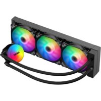 SAMA SL360 360mm RGB  PWM & FDB Fans Liquid Cooler - Black - Image 2