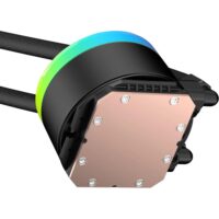 SAMA SL360 360mm RGB  PWM & FDB Fans Liquid Cooler - Black - Image 5