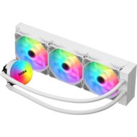SAMA SL360 360mm RGB  PWM & FDB Fans Liquid Cooler - White - Image 2
