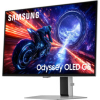 Samsung Odyssey OLED G6 27" LS27FG602SM 1440p HDR10+ 500 Hz DCI P3 99% HDMI 2.1 Gaming Monitor - Image 3
