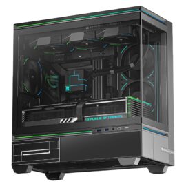 Thermalright TL-M10 Mid-Tower Micro-ATX Gaming Case - Black