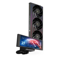 Thermalright Trofeo Vision 360 ARGB CPU AIO Cooler Black IPS LCD Screen with 1280x480 Resolution - Image 2