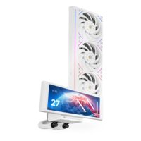 Thermalright Trofeo Vision 360 ARGB CPU AIO Cooler White IPS LCD Screen with 1280x480 Resolution - Image 2
