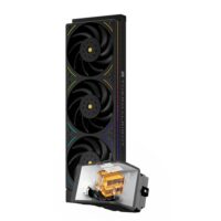 Thermalright Wonder Vision 360 UB ARGB Black CPU AIO Liquid Cooler  - Rotatable 6.67'' Curved Screen 3D Effect 2K Resolution - Image 2