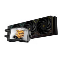 Thermalright Wonder Vision 360 UB ARGB Black CPU AIO Liquid Cooler  - Rotatable 6.67'' Curved Screen 3D Effect 2K Resolution