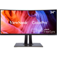 ViewSonic VP3481A 34" 21:9 Curved FreeSync 100 Hz USB Type-C Docking LCD Monitor