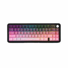 XINMENG Beat65 Wired 8K HZ Low-latency Magnetic Switch Mechanical Keyboard - Pink