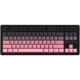 XINMENG M87 Pro V2 Tri-Mode Gasket Mechanical Keyboard - Gradient Pink - Rocket Racoon