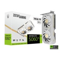 ZOTAC  GAMING GeForce Twin Edge OC White Edition GeForce RTX 5060 Ti 16GB GDDR7 PCI Express 5.0 x8 ATX Graphics Card