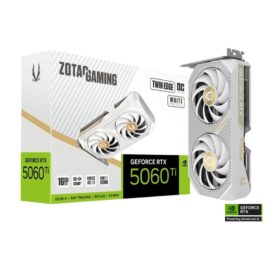 ZOTAC  GAMING GeForce Twin Edge OC White Edition GeForce RTX 5060 Ti 16GB GDDR7 PCI Express 5.0 x8 ATX Graphics Card
