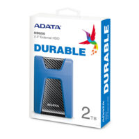 ADATA HD650 2TB External Hard Drive Black and Blue - Image 4