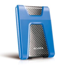 ADATA HD650 2TB External Hard Drive Black and Blue