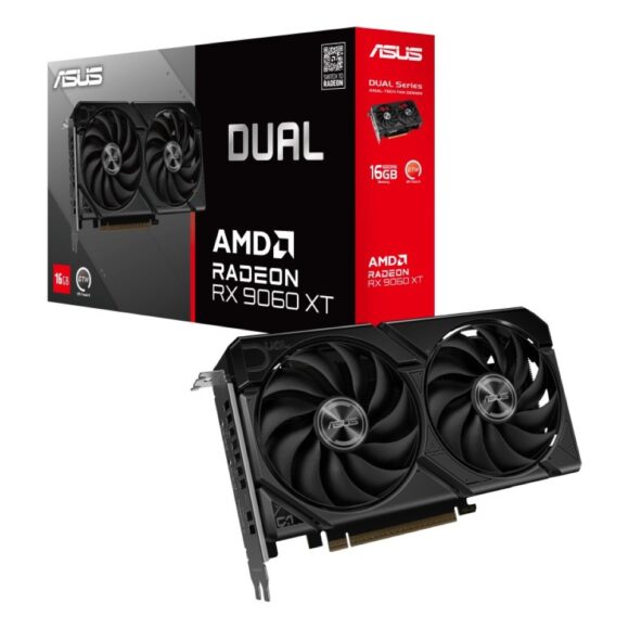 Buy ASUS Dual Radeon RX 9060 XT 16GB GDDR6 PCI Express 5.0 x16 ATX ...
