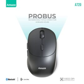 Amaze A720 Probus Triple Connection Rechargeable Wireless Mouse