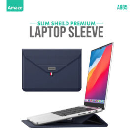 Amaze A985 Slim Shield Premium Laptop Sleeve 13/14 inch Navy Blue