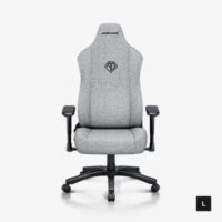 AndaSeat Novis Ultra L Series Best Budget Ergonomic Gaming Chair Ash Grey