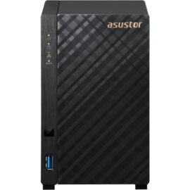 Asustor AS1102TL Drivestor 2 Lite 2 Bay NAS Quad-Core 1.7GHz CPU 1GbE Port 1GB DDR4 (Diskless)