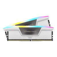 Corsair VENGEANCE RGB 64GB (2 x 32GB) 288-Pin PC RAM DDR5 6000 (PC5 48000) Desktop Memory White