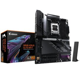 Gigabyte B850 AORUS ELITE WIFI7 AMD AM5 Motherboard ATX DDR 3X M.2 PCIe 5.0 USB-C WIFI7 2.5GbE LAN EZ-Latch