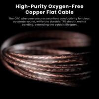 KZ Castor Pro IEM with Mic, Dual 10mm Dynamic Driver, Harman Target Hi-Res Audio Quality, 4 Tuning Switch, Oxygen Free Copper Flat Cable, HD Microphone, 0.78mm 2Pin & 3.5mm Plug Compatible - Image 5