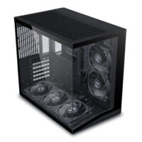 Lian Li O11 Dynamic Mini V2 Flow 5 Pre Installed Non RGB Gaming Computer Case - Black - Image 2