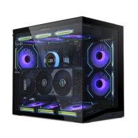 Lian Li O11 Dynamic Mini V2 Gaming Computer Case - Black - Image 3