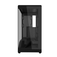 Lian Li Vector V100 ATX Mid-Tower PC Case, 4 x 120mm ARGB PWM Fans Pre-Installed, LED RGB Strip, Display Platform with Tempered Glass, Support 420mm GPUs, 360mm Radiator, Optimized Airflow Black - Image 7