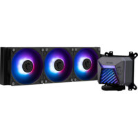 MSI MAG CoreLiquid A15 360mm RGB AIO Liquid CPU Cooler - Black - Image 3