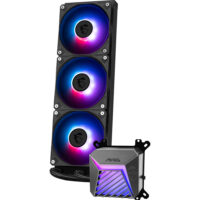 MSI MAG CoreLiquid A15 360mm RGB AIO Liquid CPU Cooler - Black - Image 5