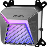 MSI MAG CoreLiquid A15 360mm RGB AIO Liquid CPU Cooler - Black - Image 6