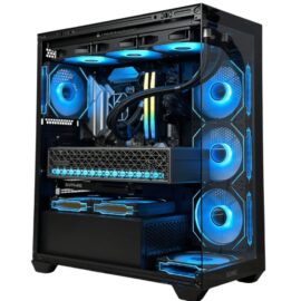 Sonic EL2 ATX ARGB Gaming Case (4x ARGB Fans) – Black