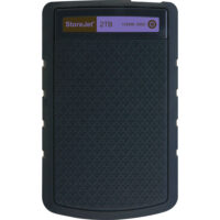 Transcend StoreJet 25H3P 2TB Shockproof Portable Hard Drive - Purple - Image 3