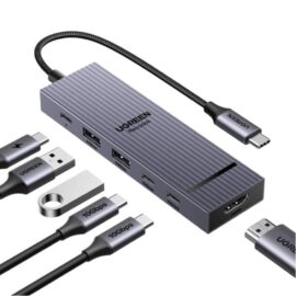 UGREEN 45363 Revodok Pro 6-in-1 USB-C 3.2 Hub 10Gbps