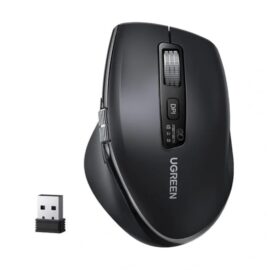 UGREEN 45792 Thumb Wheel & Side Scrolling Multi-Mode Wireless Bluetooth Mouse
