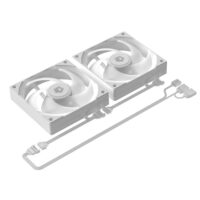 ID-COOLING FX240 LCD 240 mm AIO Liquid CPU Cooler with 1.48″ Full-Color LCD Display - White - Image 5