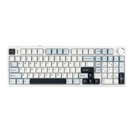 AULA F99 PRO Gasket-Mounted Triple-Mode Mechanical Keyboard Star Vector Switch Blue White Black Dark Purple