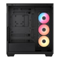Corsair 3500X LX-R ARGB iCUE Link Tempered Glass Mid Tower PC Case - Black - Image 2