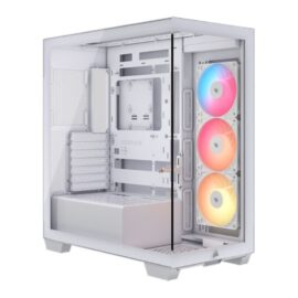 Corsair 3500X LX-R ARGB iCUE Link Tempered Glass Mid Tower PC Case - White