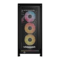 Corsair FRAME 5000D RS ARGB High-Airflow Mid-Tower ATX PC Case - Black - Image 4