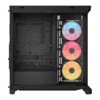 Corsair Frame 4500X LX-R RGB iCUE Link Panoramic Glass Mid-Tower PC Case - Black - Image 2