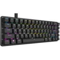 Corsair K65 PRO MINI RGB 65% Optical-Mechanical Wired Gaming Keyboard Corsair OPX Optical Switches 8000Hz Hyper-Polling Rate Aluminum Frame English (NA) Layout Black - Image 3