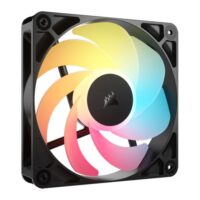 Corsair RS120-R ARGB 120mm PWM Reverse Fan 3-Pack - Black - Image 2