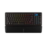 Corsair Vanguard 96 Wired Mechanical Gaming Keyboard – 96% Layout MLX Plasma Linear Switches 8000Hz Polling LCD Display Virtual Stream Deck G-Keys SOCD Flashtap Qwerty US – Black