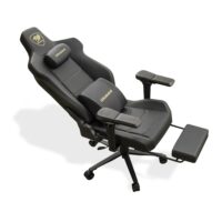 Cougar Armor Evo M PVC Leather, 5D Adjustable Armrest, Lumbar Cushion Gaming Chair Black/Gold - Image 5