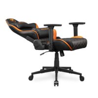 Cougar Armor One V2 4D Folding Armrests Reclining, Piston Lift Height Adjustment Gaming Chair Black/Orange - Image 7