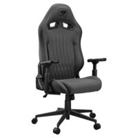 Cougar Explore Royal Gray F with Breathable Velvet Fabric 3D Armrests, Lumbar & Neck Pillows Gaming Chair - Image 7