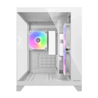 Cougar FV150 RGB Gaming Case Mini Tower White - Image 3