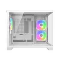 Cougar FV150 RGB Gaming Case Mini Tower White - Image 4